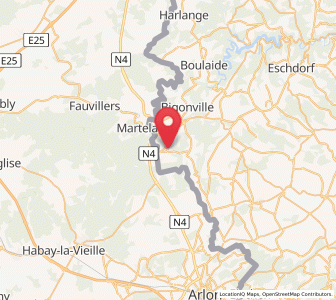 Map of Perl, Redange