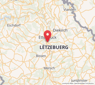 Map of Schieren, Diekirch