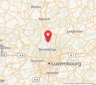 Map of Steinsel, Luxembourg