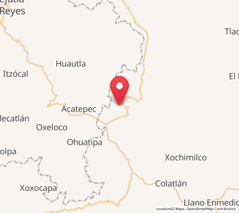 Map of Acatitla, Veracruz
