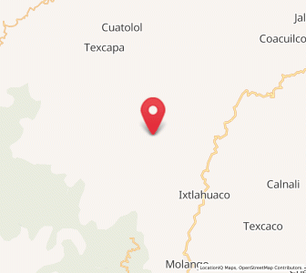 Map of Acayuca, Hidalgo