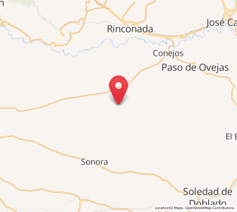 Map of Acazónica, Veracruz
