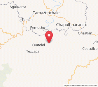 Map of Acoyotla, Hidalgo