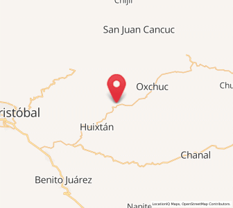 Map of Adolfo López Mateos, Chiapas