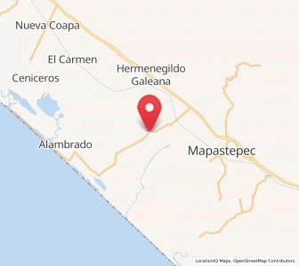Map of Adolfo López Mateos, Chiapas