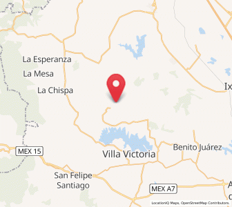 Map of Agua Grande, México