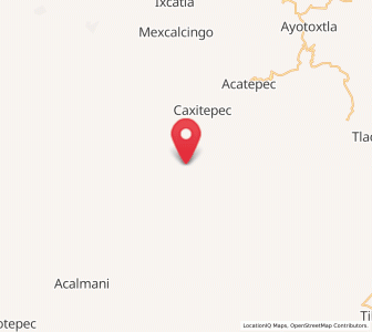 Map of Agua Tordillo, Guerrero
