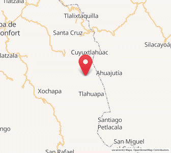 Map of Almolonga de Ocampo (Almolonga), Guerrero
