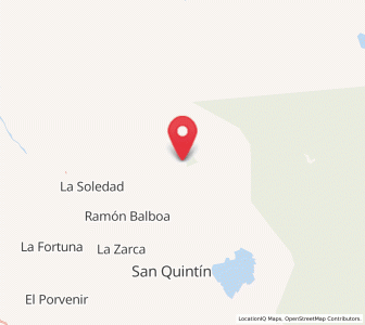 Map of Amador Hernández, Chiapas