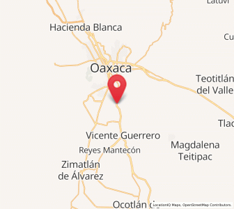 Map of Animas Trujano, Oaxaca