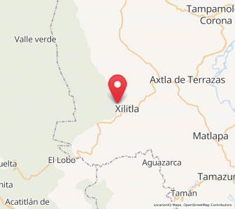 Map of Apetzco, San Luis Potosí