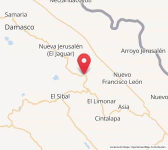 Map of Arroyo Granizo, Chiapas