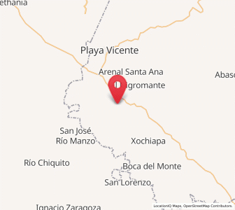 Map of Arroyo Zacate, Veracruz