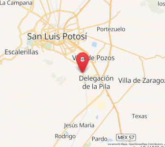 Map of Arroyos, San Luis Potosí