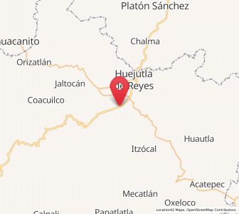 Map of Atalco, Hidalgo