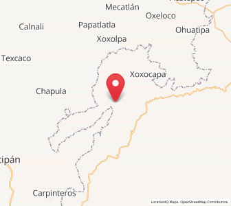 Map of Atempa, Veracruz