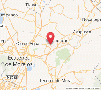 Map of Atlatongo, México