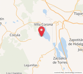 Map of Atotonilco el Bajo, Jalisco