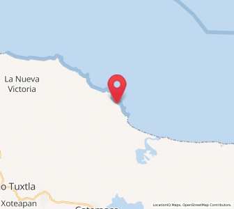 Map of Balzapote, Veracruz
