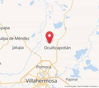 Map of Banderas (Guatacalca 2da. Sección), Tabasco