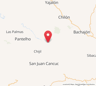 Map of Baquelchán, Chiapas