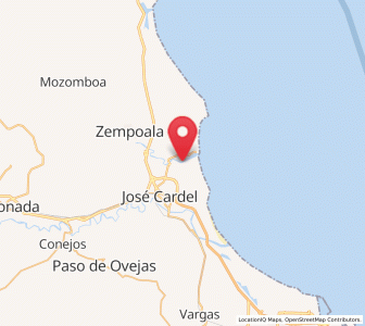 Map of Bara de Chachalacas, Veracruz