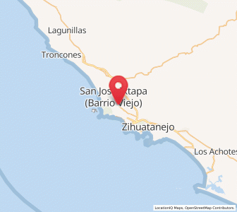 Map of Barbulillas, Guerrero