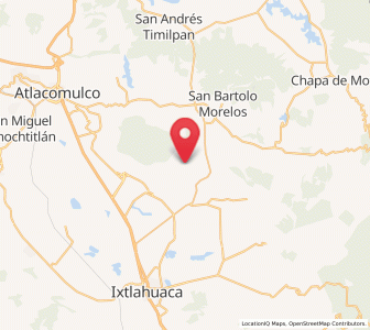 Map of Barrio de la Luz, México
