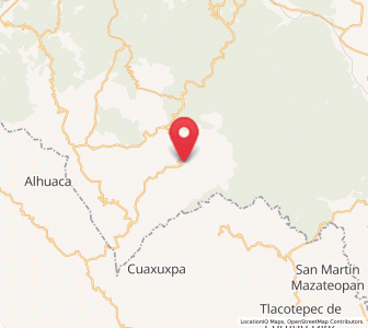 Map of Barrio Tercero, Veracruz
