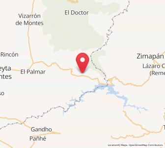 Map of Bella Vista del Río, Querétaro