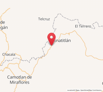 Map of Benito Juárez de Peña Colorada (El Poblado), Colima