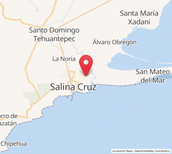 Map of Boca del Río, Oaxaca
