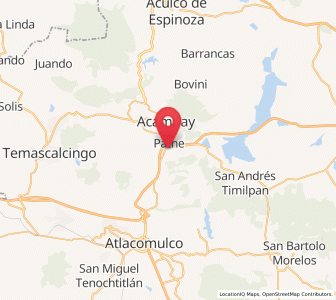 Map of Boshindó, México