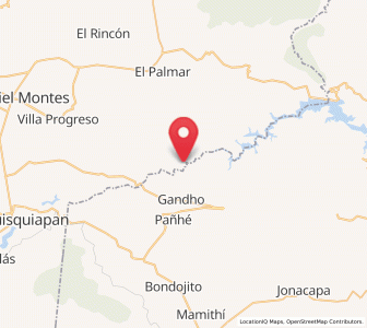 Map of Boyecito, Querétaro