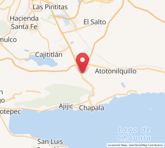 Map of Buenavista, Jalisco