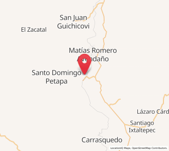Map of Buenavista, Oaxaca