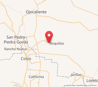 Map of Buenavista, Zacatecas