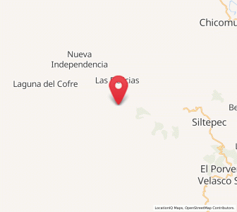Map of Buenos Aires, Chiapas