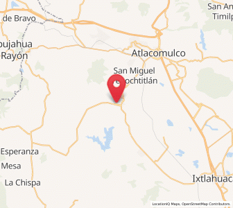 Map of Calvario Buenavista, México