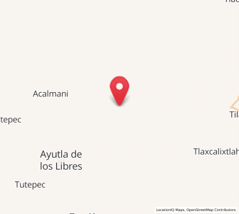 Map of Camalote, Guerrero