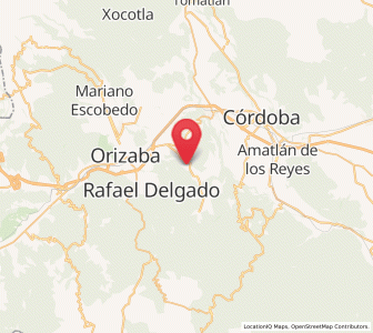 Map of Campo Chico, Veracruz