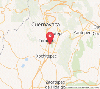 Map of Campo Sotelo, Morelos