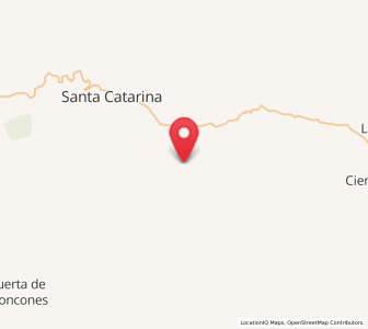 Map of Cañada Grande, San Luis Potosí