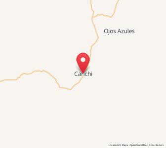 Map of Carichí, Chihuahua
