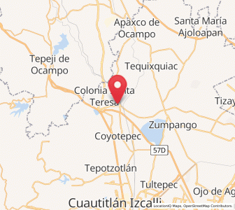 Map of Casa Nueva, México