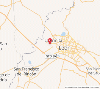 Map of Centro Familiar la Soledad, Guanajuato