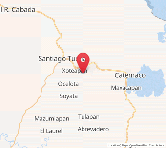 Map of Cerro Amarillo de Arriba, Veracruz