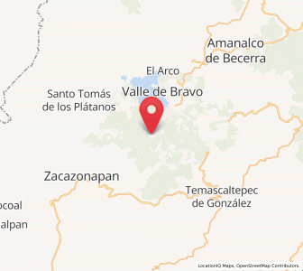 Map of Cerro Gordo, México