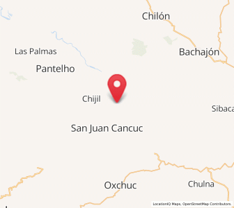 Map of Chacté, Chiapas