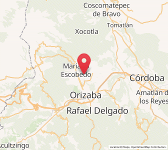 Map of Chicola, Veracruz